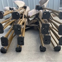 テント内キャンプロゴスワンタッチコット2p