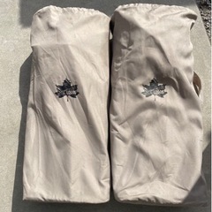 テント内キャンプロゴスワンタッチコット2p