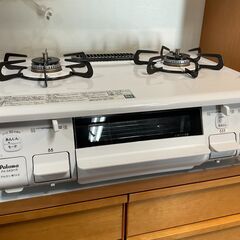 受け渡し決定 パロマ ガステーブル 都市ガス ホワイト