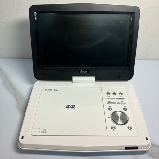 K2403-122 Avox 10型ポータブルDVDプレーヤー ADP-1040CW 取説