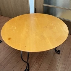 ローテーブル 直径60センチ高さ33センチ