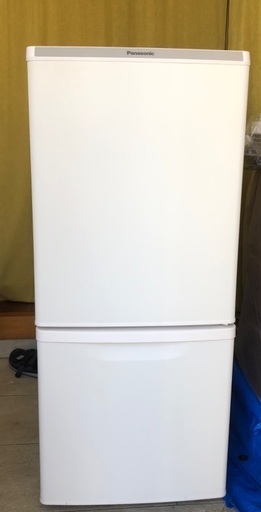★Panasonic パナソニック 冷蔵庫 2ドア 138L マットバニラホワイト NR-B14DW-W 2020年製造