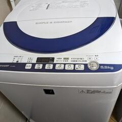 シャープ洗濯機　ES-G5E2