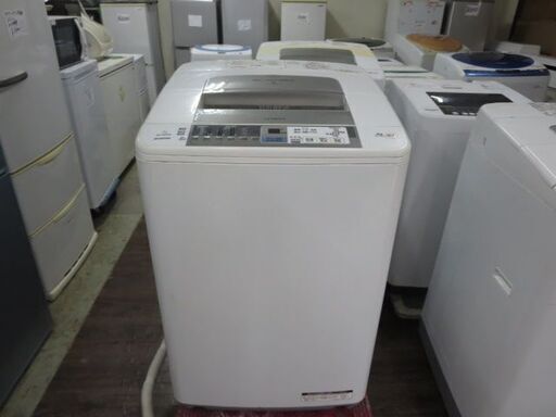静かな日立インバーター洗濯機7キロ　ビートウオッシュ2011年製