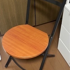 【引取り先決まりました】家具 折りたたみ椅子