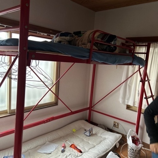 家具 ベッド ロフトベッド