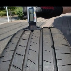 70カムリ純正スチールホイール & 7~6.5mm山 BS TURANZA 205/65R16 空気圧