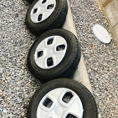 新古車外し★夏タイヤ 145/80R13 ダンロップ エナセーブ