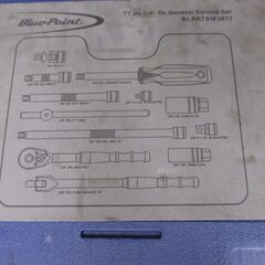 ブルーポイント　BLPATSM3877　ソケットセット　中古品　※サビ付有　【ハンズクラフト宜野湾店】