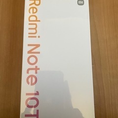Redomi note 10t 新品　未使用　未開封　レイクブルー