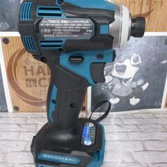 マキタ　makita TD001GZ　インパクトドライバ　未使用品　本体のみ　40V　未使用品　ブルー　【ハンズクラフト宜野湾店】