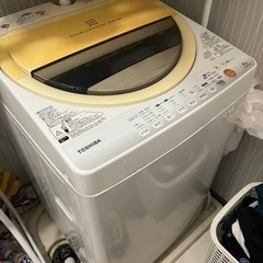 (決まりました)TOSHIBA洗濯機6kg