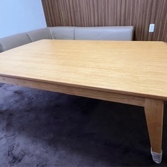北欧風　テーブル　120cmローテーブル　こたつ　家具 机