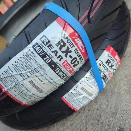 ゼファー400 IRC RX-02 110/80-17 140/70-18