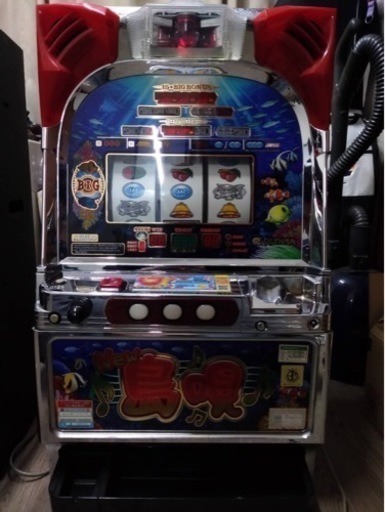 パチスロ実機】オリンピア☆NEW島唄30【コイン不要機付き】4号機