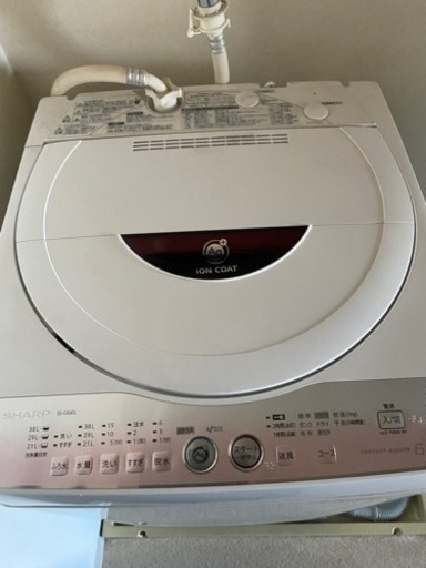 決まりました　再投稿！家電 生活家電 洗濯機　シャープ6Kg