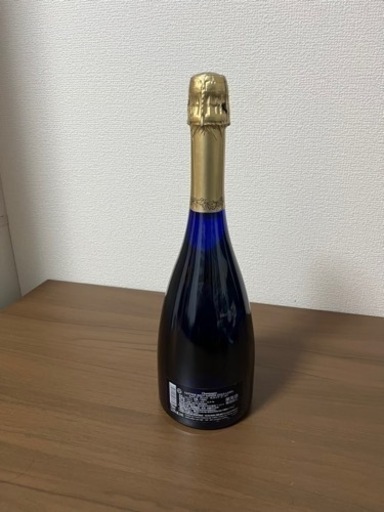 【終了】champagne  キャティア　ブリュット　サファイアゴールド　未開封　箱無し　750ml