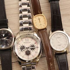 時計まとめて TECHNOS CITIZEN SEIKO CASIO 10点まとめて 作動未確認 
