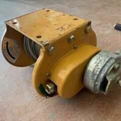 マックスプル工業 MR-1型（100kgf用） ラチェット式手動ウインチ 28m