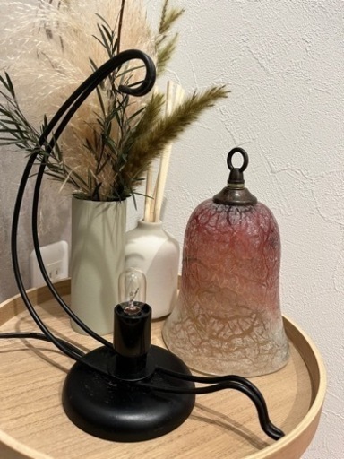 稲嶺盛吉 ランプ 稲嶺盛吉 台座付き大型ランプ 稲嶺盛吉 台座付き