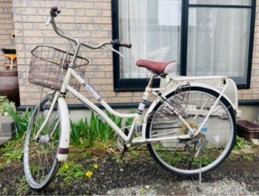 自転車！26インチ！変速付き！オートライト