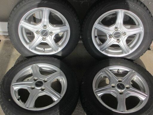 【格安❣️】やっぱりBS BLIZZAK VRX 155/65R14 ＆ 綺麗 BS BALMINUM 14×4.5J PCD:100 +45 4本