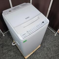 ?‍♂️h060307売約済み❌5685‼️配送設置は無料?‼️最新2021年製✨日立 ビートウォッシュ 7kg 洗濯機
