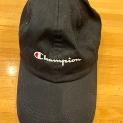 チャンピオン　ブラック　帽子