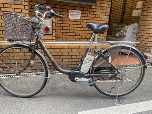 バッテリー長持ちパナソニック電動自転車現車確認