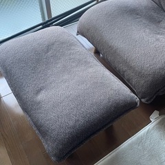 無印良品　リクライニングチェア　オットマン付き