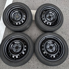 アクア純正鉄ホイール　165/55R15 15インチ　4穴　鉄チ...