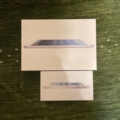 iPad mini、iPhone5の箱