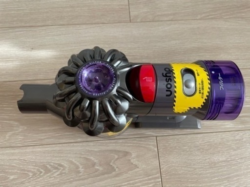 【価格交渉可】バッテリー良好！部品分解清掃済みDyson V8 slim Fluffy+