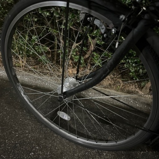 決まりました。自転車スマホホルダー付き　27インチ