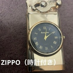 【Zippo】時計機能付き