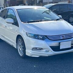 🚗インサイトHV エアロ🚗9万キロ台🚗車検7.4🚗ナビ　E...