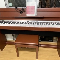 中古美品Roland ローランド 電子ピアノ 木目調DP-990...