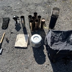 Mt.SUMI Locomo アウトドア薪ストーブ/WIDE +おまけいっぱい