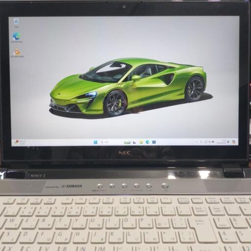 【成約 3/6 発送しました】NEC Lavie i7 タッチパネル SSD ノートパソコン Windows11 Office2021