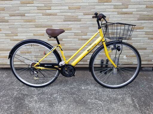 中古自転車 6段変速 27インチ ブロックダイナモ 軽整備済み 防犯登録対応 町田市 相模原市 MM160