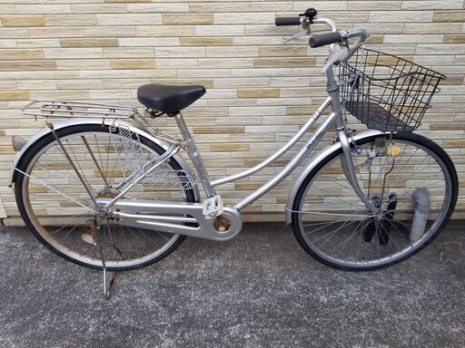 中古自転車 変速無し 27インチ LEDブロックダイナモ 軽整備済み 防犯登録対応 町田市 相模原市 MM165