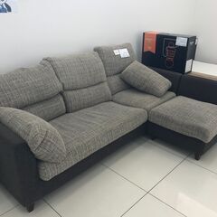 ★ジモティ割あり★  3人掛けソファ ダークブラウン H87×D149×W214 クリーニング済み HJ2378 ☆ジモティ割あり☆ 3人掛けソファ ダークブラウン H87×D149×W214