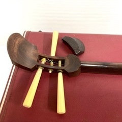 SOLD OUT！◇三味線◇花梨細棹 胴破れ無し 中古 撥／駒／替え糸 