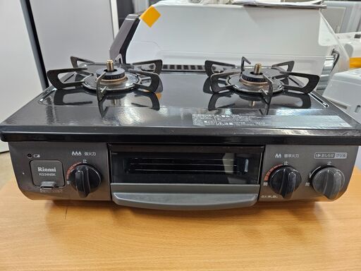 リサイクルショップどりーむ荒田店 No10221　お買い得品♪　２口ガスコンロ　リンナイ　2021年製　LPガス用