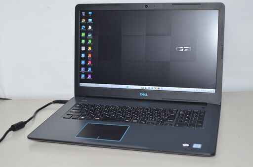 中古良品ノートパソコン DELL G3 3779 Windows11+office 爆速SSD256GB+HDD1TB core i7-8750H/メモリ16GB/17.3インチ/webカメラ/無線内蔵