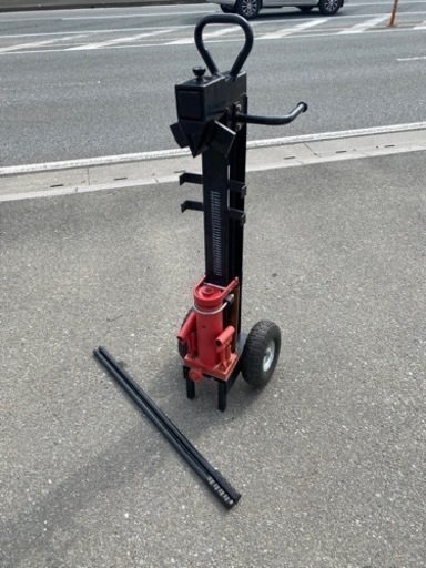 ☆中古品 ツールドアイランド 薪割り機 （手動）薪割り 剪定 剪定作業☆