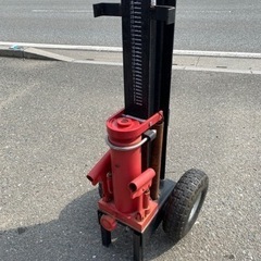 ☆中古品 ツールドアイランド 薪割り機 （手動）薪割り 剪定 剪定作業☆