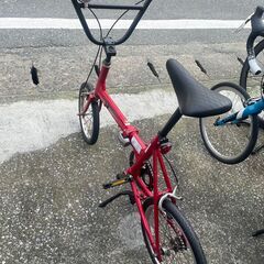 ブリヂストン ◆ 折り畳み自転車　アルミフレーム・トランジット　防犯/保険/TAX全部コミコミ