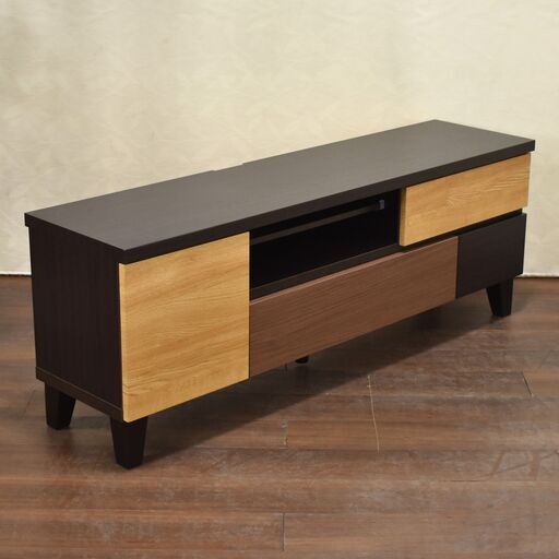 【ヤ取終了6/13】≪yt1174ジ≫ 美品 nitori/ニトリ テレビ台 KARENA/カレナ 140LB DBR3 幅140cm ブラウン系 2021年製造 おしゃれ/新生活 60302-07
