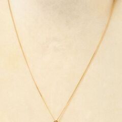 K18 ダイヤモンド ネックレス (リボンモチーフ) 品番n22-221